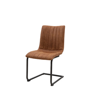 Edington Brown Chair (2 pack) - KC at HOME