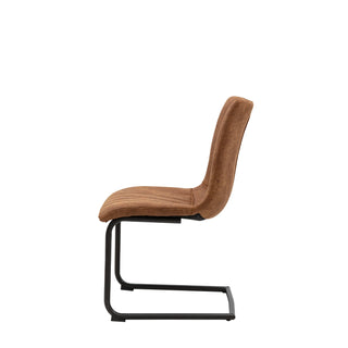 Edington Brown Chair (2 pack) - KC at HOME