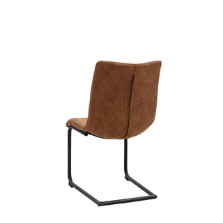 Edington Brown Chair (2 pack) - KC at HOME