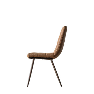 Darwin Brown Chair (2 pack) - KC at HOME