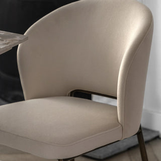 Cosenza Dining Chair Vanilla (2 pack) - KC at HOME