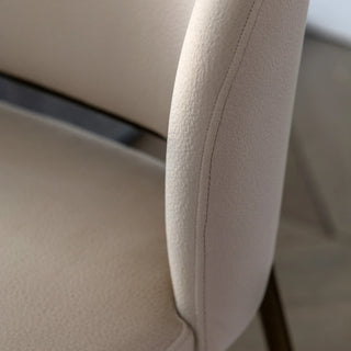 Cosenza Dining Chair Vanilla (2 pack) - KC at HOME