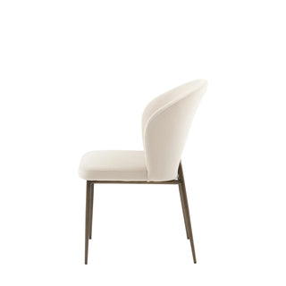 Cosenza Dining Chair Vanilla (2 pack) - KC at HOME