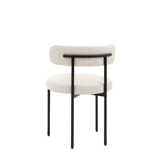 Aveley Dining Chair Vanilla (2 pack) - KC at HOME