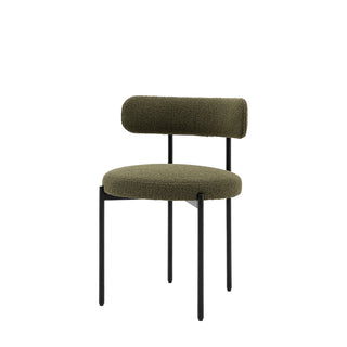 Aveley Dining Chair Green (2 pack) - KC at HOME