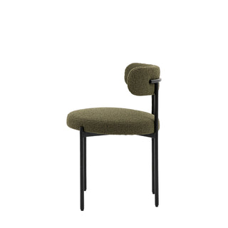 Aveley Dining Chair Green (2 pack) - KC at HOME
