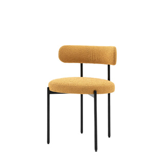 Aveley Dining Chair Ochre (2 pack) - KC at HOME