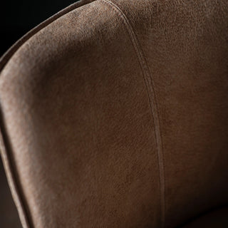 Tarnby Chair Brown Leather (Pack of 2)