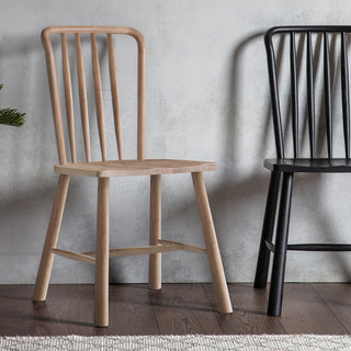 Wycombe Dining Chair Black (Pack of 2)
