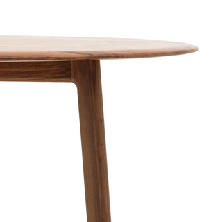 Madrid Oval Dining Table Walnut