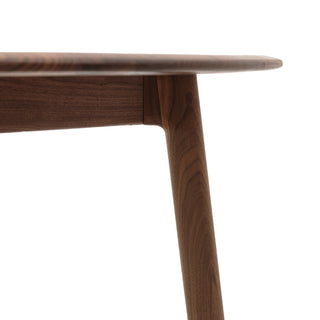 Madrid Round Dining Table Walnut