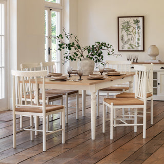 Eton Extending Dining Table White