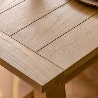 Eton Extending Trestle Dining Table Natural