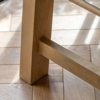 Eton Extending Trestle Dining Table Natural