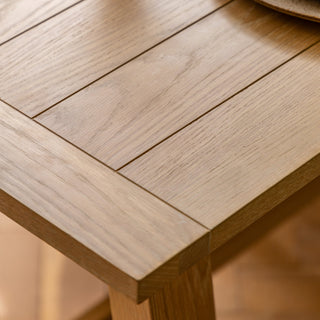 Eton Extending Trestle Dining Table Natural