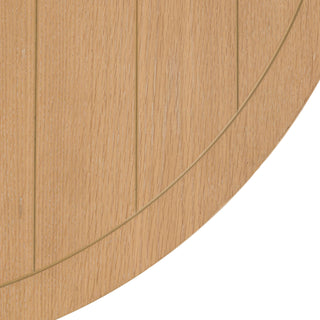 Eton Round Extending Dining Table Natural