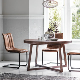 Boho Retreat Round Dining Table - KC at HOME