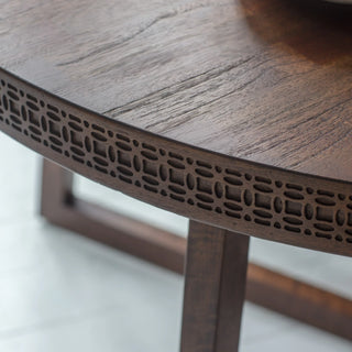 Boho Retreat Round Dining Table - KC at HOME