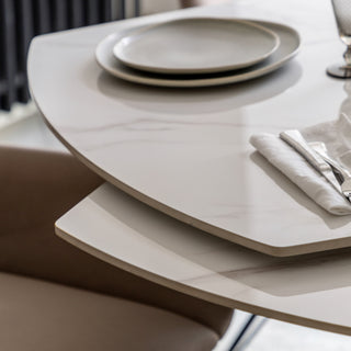 Bresso Extending Dining Table Black