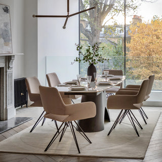 Bresso Extending Dining Table Black