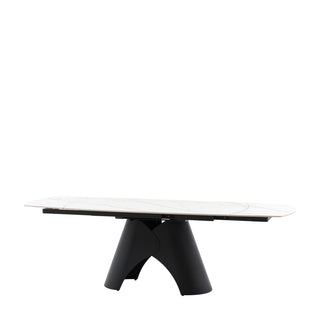 Bresso Extending Dining Table Black