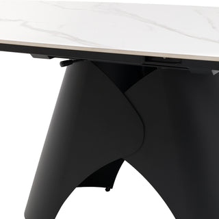 Bresso Extending Dining Table Black