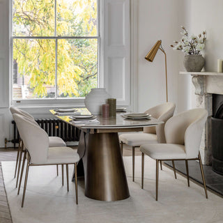 Bresso Extending Dining Table Bronze