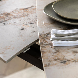 Bresso Extending Dining Table Bronze