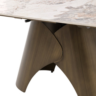 Bresso Extending Dining Table Bronze