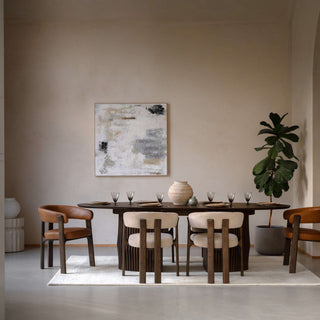 Onda Oval Extendable Dining Table