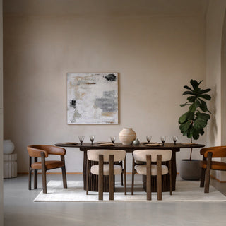 Onda Oval Extending Dining Table