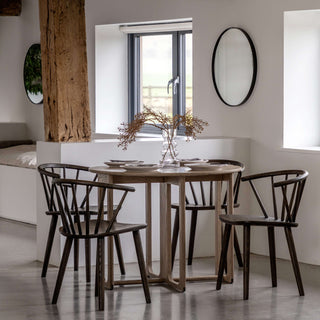 Craft Folding Dining Table Smoked
