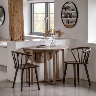 Craft Folding Dining Table Smoked