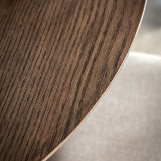 Hatfield Round Dining Table Smoked