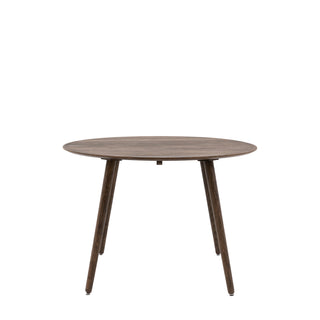 Hatfield Round Dining Table Smoked