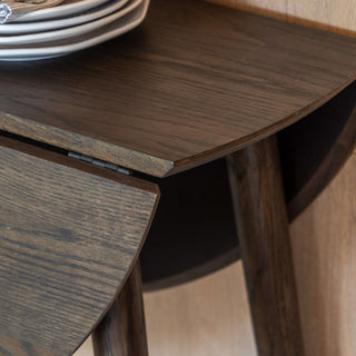 Hatfield Folding Dining Table Smoked