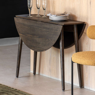 Hatfield Folding Dining Table Smoked