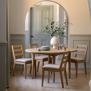 Malvern Round Extendable Dining Table