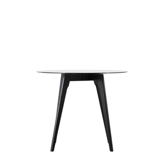 Blair Round Dining Table Black - KC at HOME