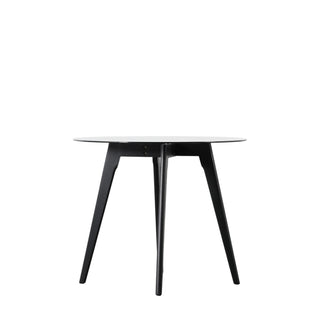 Blair Round Dining Table Black - KC at HOME