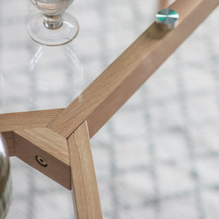 Blair Rectangle Dining Table Oak - KC at HOME