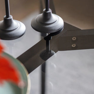 Blair Rectangle Dining Table Black - KC at HOME