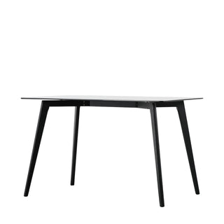 Blair Rectangle Dining Table Black - KC at HOME