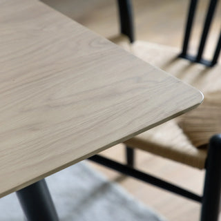 Astley Dining Table Oak - KC at HOME