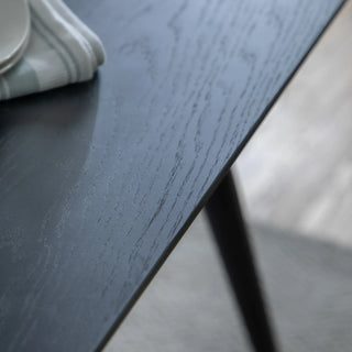 Astley Dining Table Black - KC at HOME