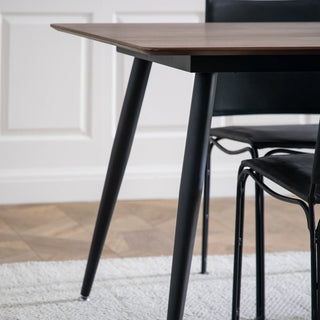 Astley Dining Table Walnut - KC at HOME