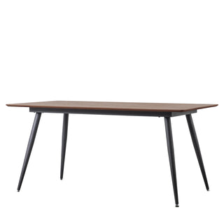 Astley Dining Table Walnut - KC at HOME