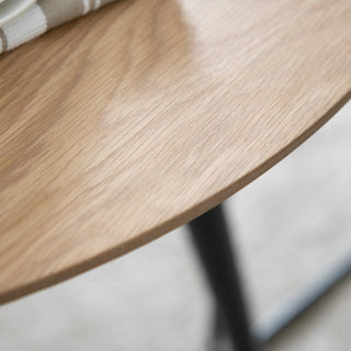 Astley Round Dining Table Oak - KC at HOME