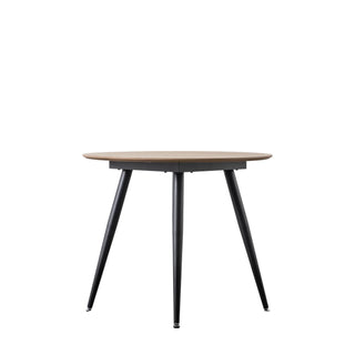 Astley Round Dining Table Oak - KC at HOME