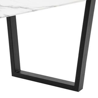 Davidson Dining Table White Effect